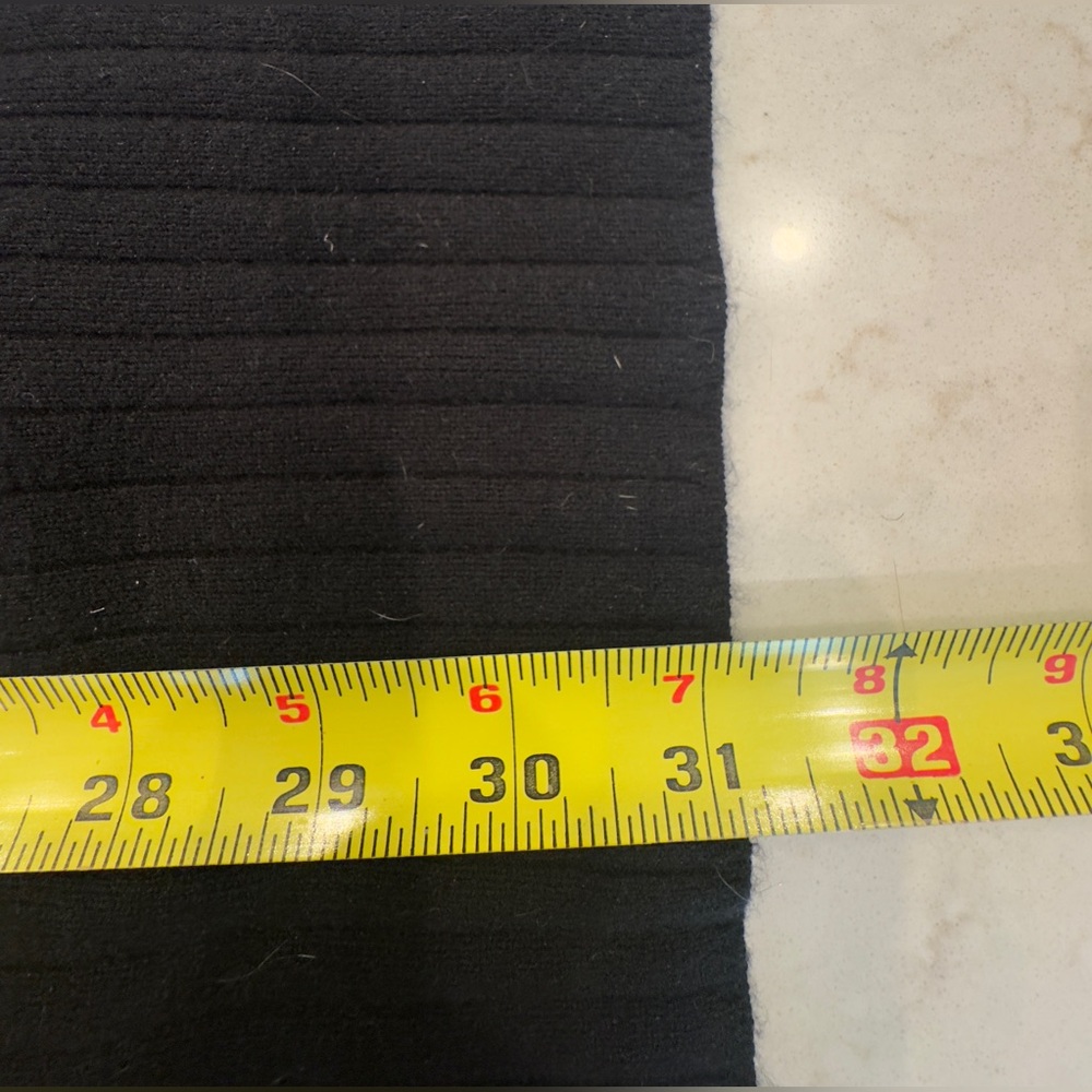 Talbots Black Ribbed Long Cardigan - Picture 6 of 6